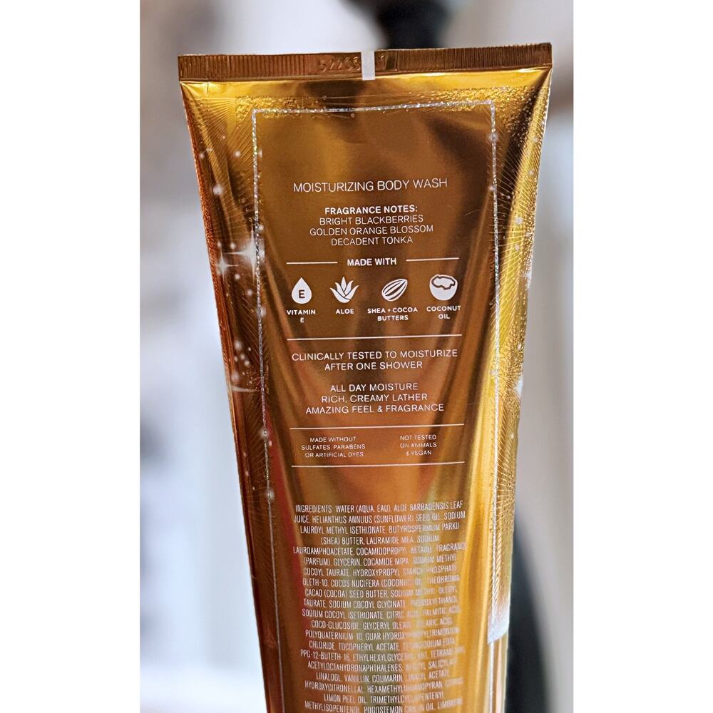 Bath & Body Works Touch of Gold 10 fl oz Moisturizing Body Wash Creamy Lather x3 - Picture 4 of 4